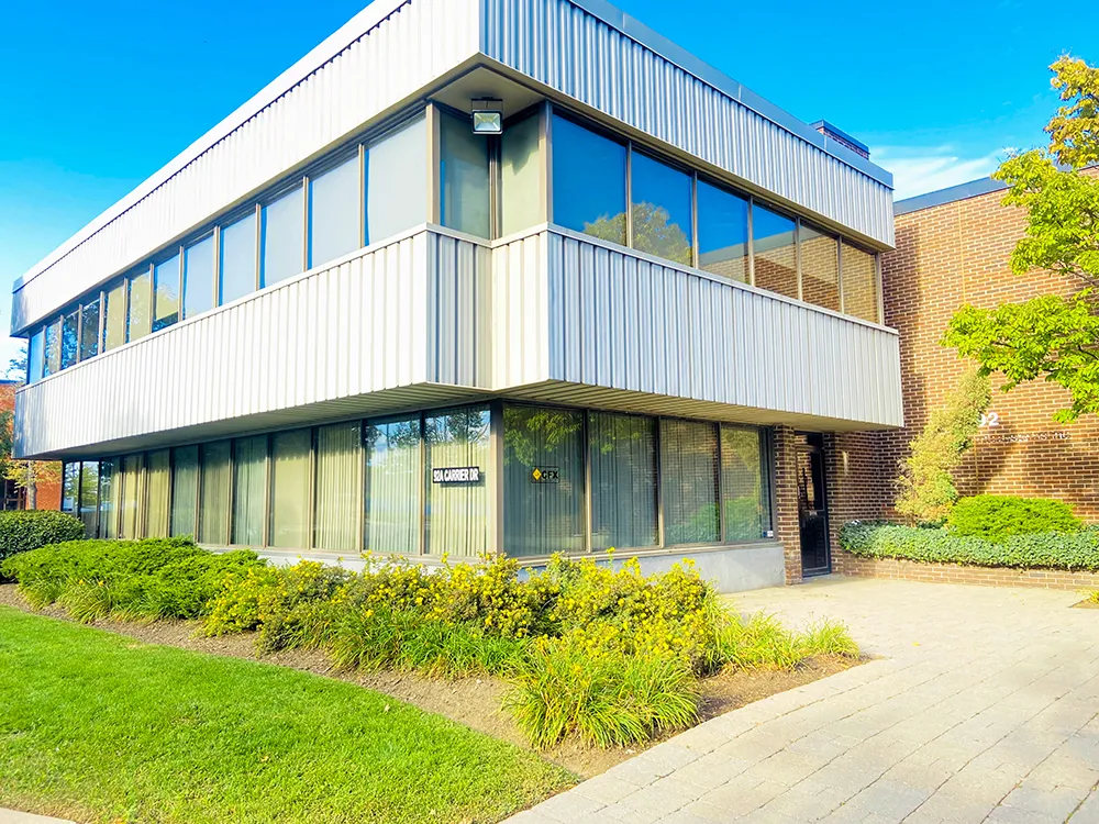CFX head office at 92 Carrier Drive, Etobicoke